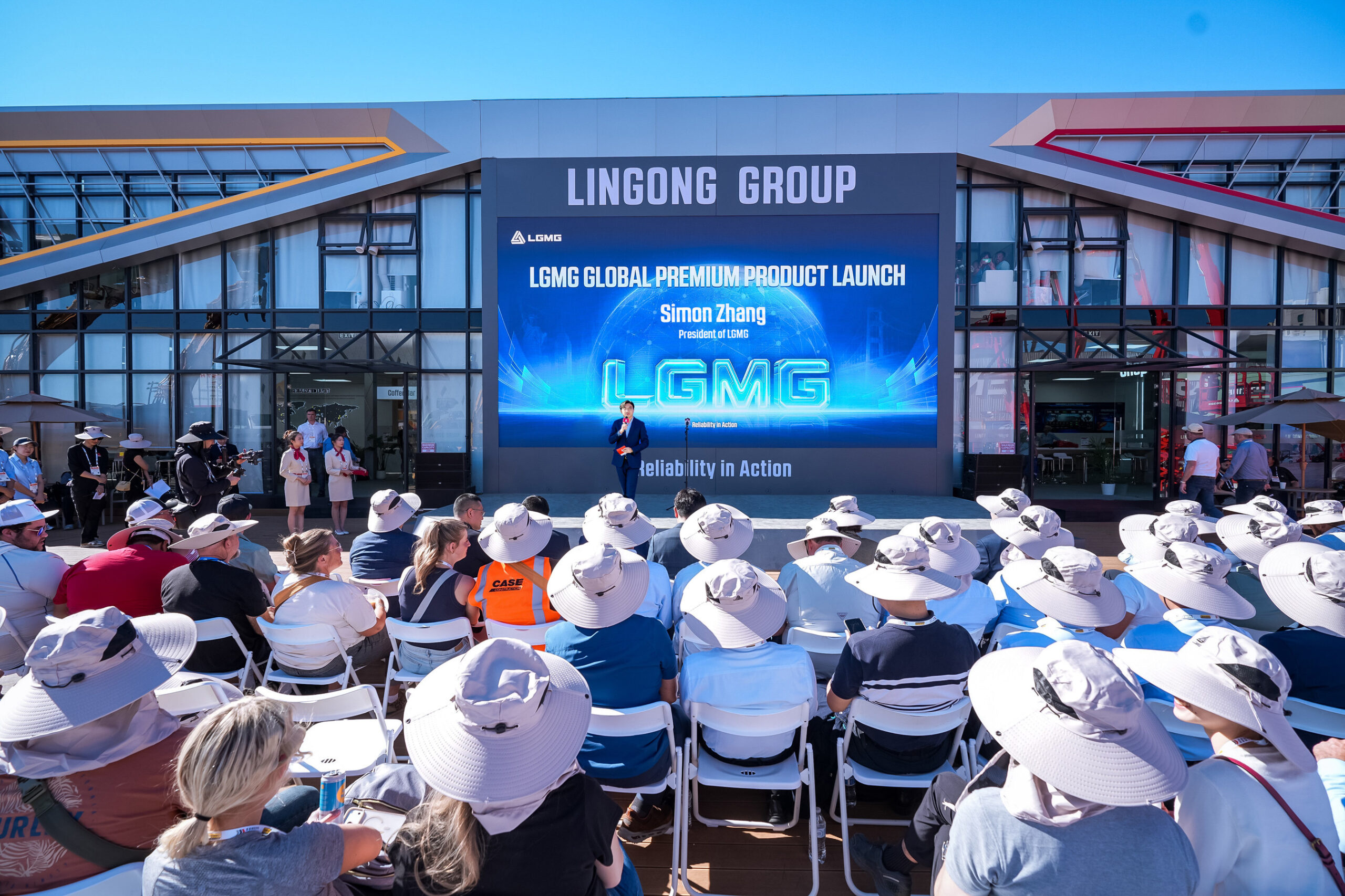 LGMG presenta su cartera de productos localizados en CONEXPO-CON/AGG 2026